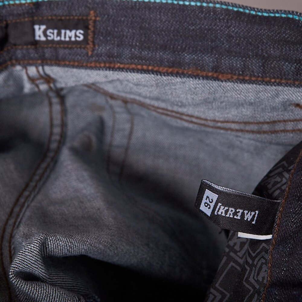 Y2K KREW Slim Denim Pants